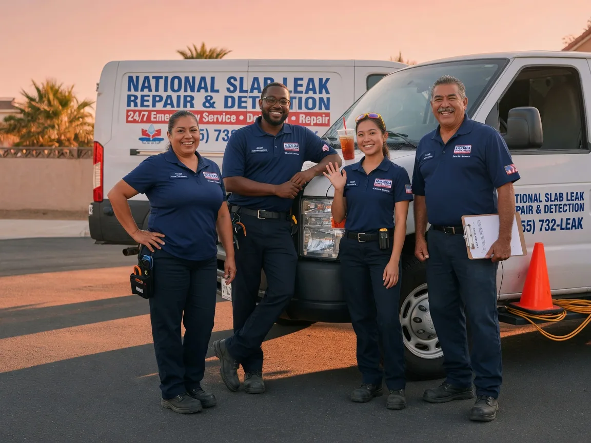 Slab Leak Detection company in Concho, OK
